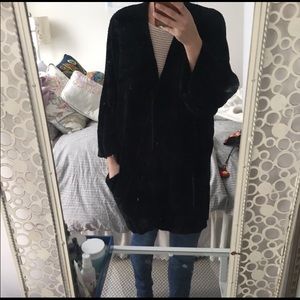 Oversized Anthropologie sweater.